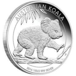2016 Australian Koala 1 Kilo Silver Proof Coin - The Perth Mint 999 & 9999