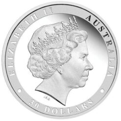2016 australian kookaburra 1 kilo silver proof coin - the perth mint 999 & 9999