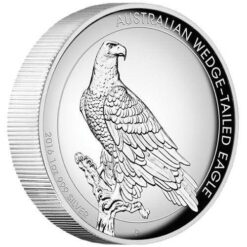 2016 Australian Wedge-Tailed Eagle 1oz Silver Proof High Relief Coin - The Perth Mint 999 & 9999