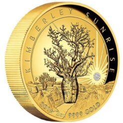 2016 Kimberley Sunrise 2oz Gold Proof High Relief Coin - The Perth Mint 9999