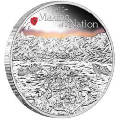 The ANZAC Spirit – Making of a Nation 1oz Silver Proof Coin
