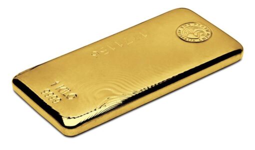 Perth mint 1kg. 9999 gold cast bullion bar