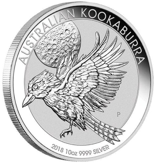 2018 Australian Kookaburra 10oz .9999 Silver Bullion Coin - The Perth Mint BU