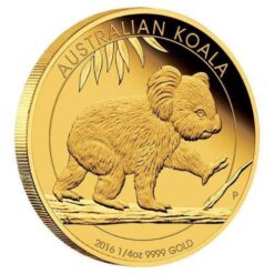 2016 Gold Proof Koala Coin Series – 1/4oz Coin - The Perth Mint 9999