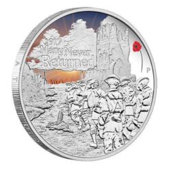 The ANZAC Spirit - Many Never Returned 2017 1oz Silver Proof Coin