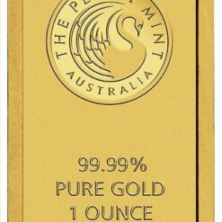 Perth mint kangaroo 1oz. 9999 minted gold bar