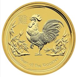 2017 Year of the Rooster 1/10oz .9999 Gold Bullion Coin - Perth Mint