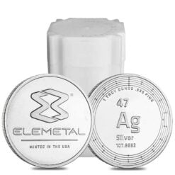 Elemetal 1oz .999 Silver Bullion Coin - Elemetal Mint