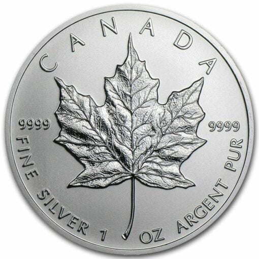 2013 Maple Leaf 1oz .9999 Silver Bullion Coin - Royal Canadian Mint 1