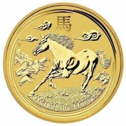 2014 Year of the Horse 1/10oz .9999 Gold Bullion Coin - Lunar Series - The Perth Mint 4