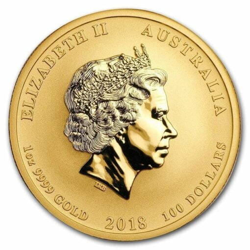 2018 Dragon and Phoenix 1oz .9999 Gold Bullion Coin - The Perth Mint 3