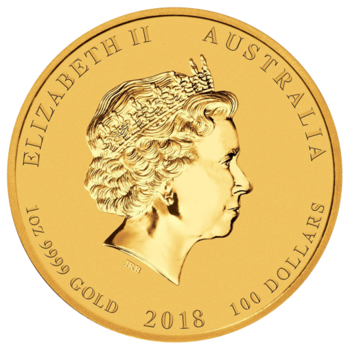 2018 dragon and phoenix 1oz. 9999 gold bullion coin
