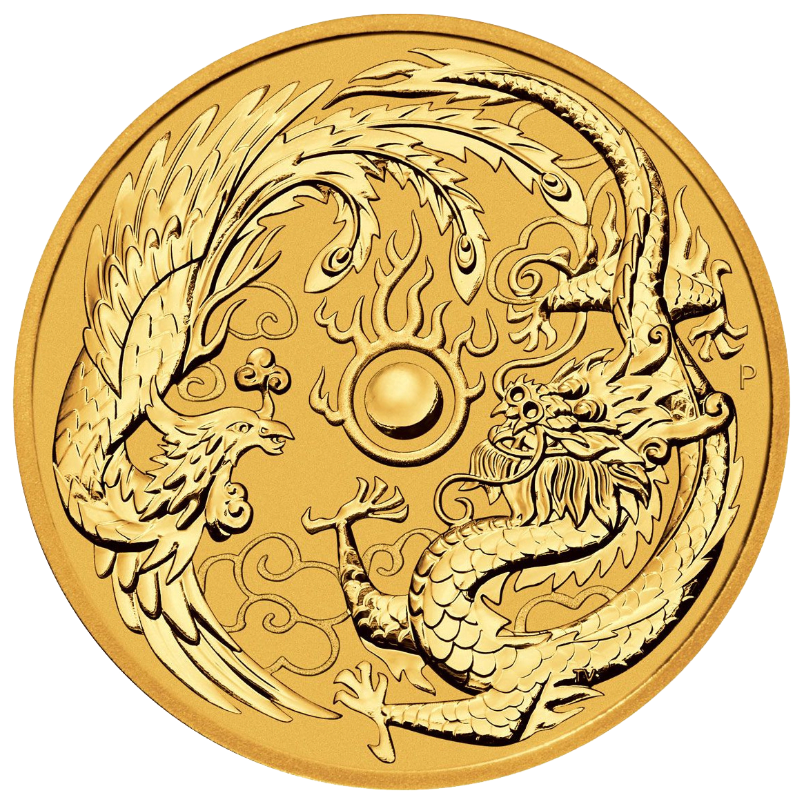 2018 Dragon and Phoenix 1oz Gold Bullion Coin | Swan Bullion Company