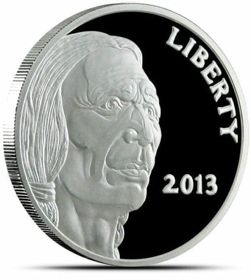2013 Buffalo / Indian Head 1oz .999 Silver Bullion Coin 1