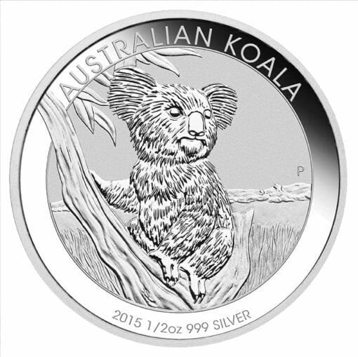 2015 Australian Koala 1/2oz .999 Silver Bullion Coin 2