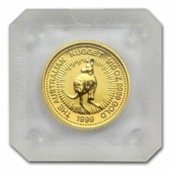 1999 The Australian Nugget Series 1/10oz .9999 Gold Bullion Coin 4