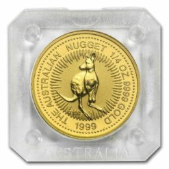 1999 The Australian Nugget Series 1/4oz .9999 Gold Bullion Coin - The Perth Mint 4
