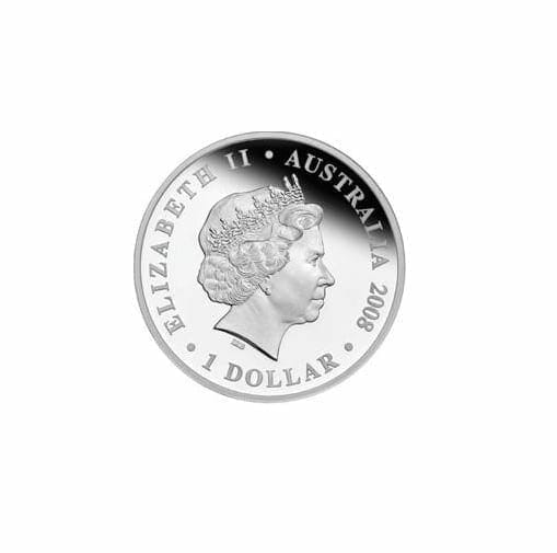 2008 HMAS Sydney II 1oz .999 Silver Proof Coin - The Perth Mint 2
