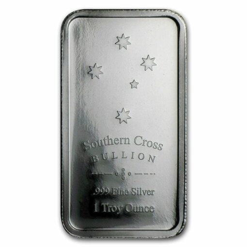 Eureka 1oz .999 Silver Minted Bullion Bar - Southern Cross Bullion 1