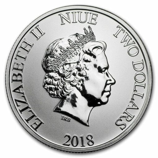 2018 Star Wars Stormtrooper 1oz .999 Silver Bullion Coin - New Zealand Mint 2