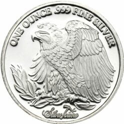Augustus Saint-Gaudens 1oz .999 Silver Bullion Coin - Silver Towne 3