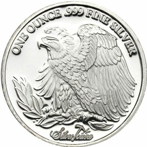 Augustus Saint-Gaudens 1oz .999 Silver Bullion Coin - Silver Towne 2