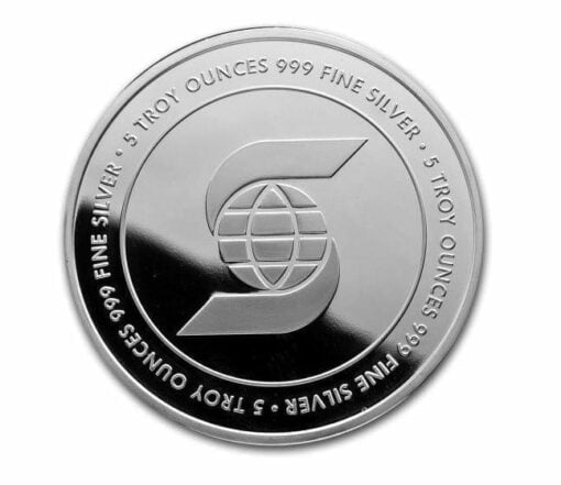 5oz .999 Silver Bullion Coin - Scotiabank 1