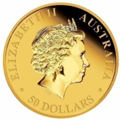 2011 Australian Kangaroo 1/2oz .9999 Gold Bullion Coin 3