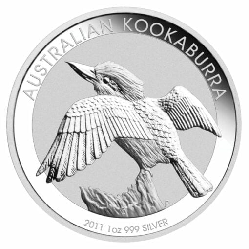 2011 Australian Kookaburra 1oz .999 Silver Bullion Coin - The Perth Mint BU 1