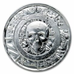 Privateer Series - The Captain 2oz .999 Ultra High Relief Silver Bullion Coin - Elemetal Mint 3