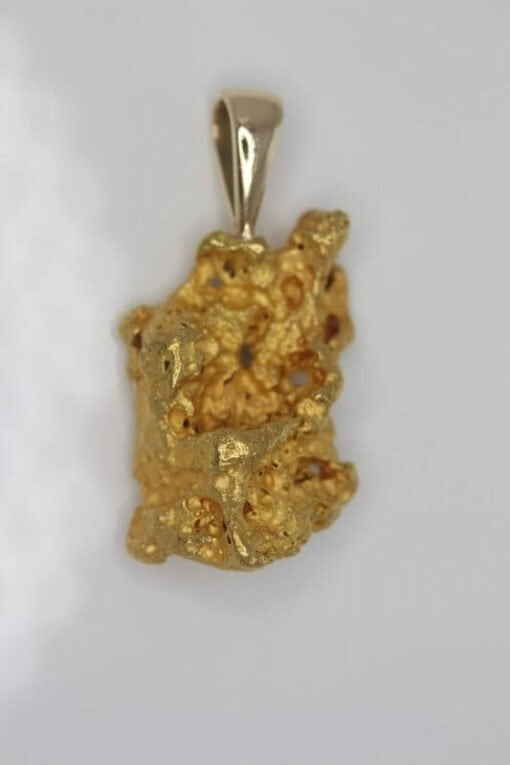 Natural Australian Gold Nugget Pendant - 11.42g 5