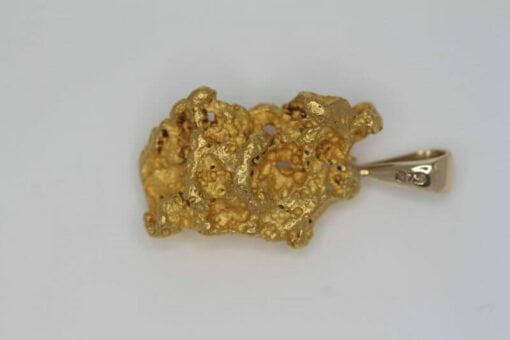 Natural Australian Gold Nugget Pendant - 11.42g 9