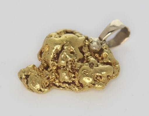 Natural Australian Gold Nugget Pendant - 9.07g 9