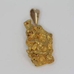 Natural Australian Gold Nugget Pendant - 11.42g 14