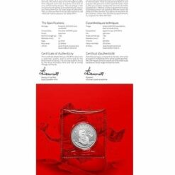 2014 $20 Snowman 1/4oz .9999 Silver Coin - Royal Canadian Mint 7