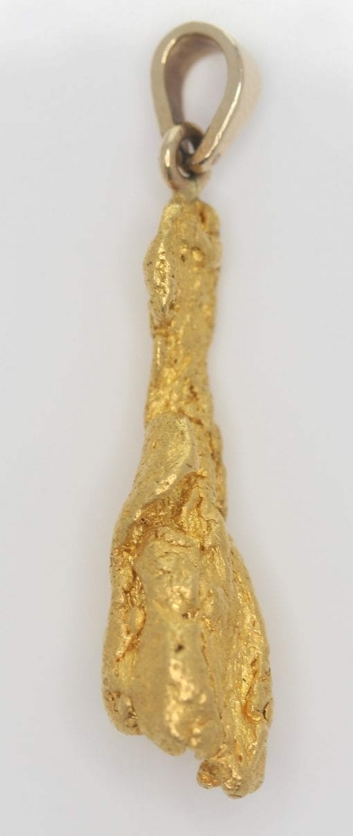Natural Australian Gold Nugget Pendant - 6.94g 2