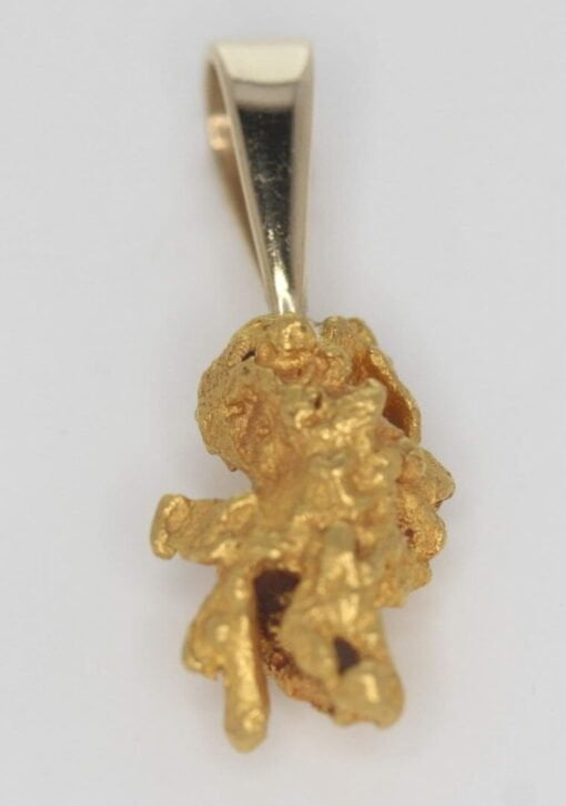 Natural Australian Gold Nugget Pendant - 4.50g 3