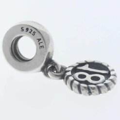 Pandora Sterling Silver "18" Eighteen Hanging Charm - 790495 - Retired ALE 925 5