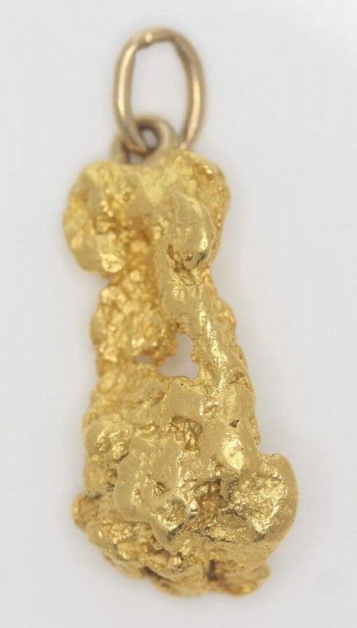 Natural Australian Gold Nugget Pendant - 5.84g 4
