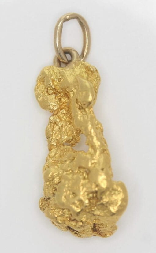 Natural Australian Gold Nugget Pendant - 5.84g 5