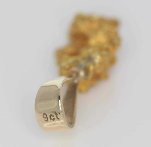 Natural Australian Gold Nugget Pendant - 4.50g 5