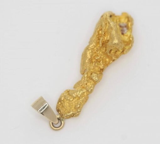 Natural Australian Gold Nugget Pendant - 6.94g 7