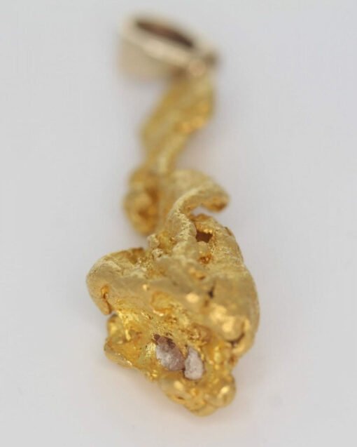 Natural Australian Gold Nugget Pendant - 6.94g 9