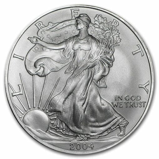 2004 American Eagle 1oz .999 Silver Bullion Coin ASE 1
