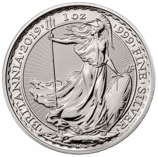 2019 Britannia 1oz .999 Silver Coin 1