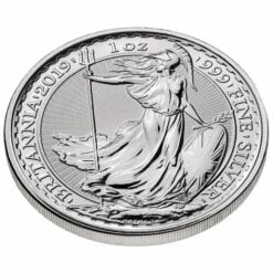 2019 Britannia 1oz .999 Silver Coin 5