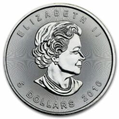 2016 Maple Leaf 1oz .9999 Silver Bullion Coin 4