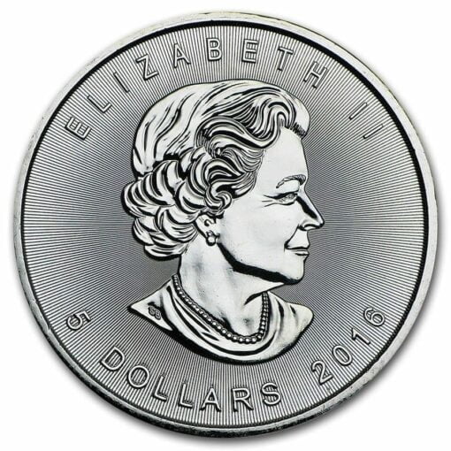 2016 Maple Leaf 1oz .9999 Silver Bullion Coin 2