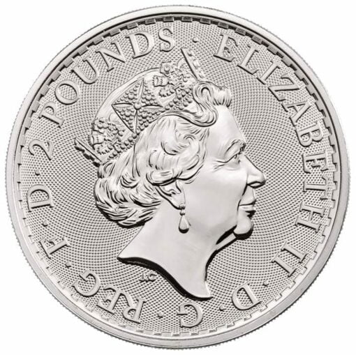 2019 Britannia 1oz .999 Silver Coin 2