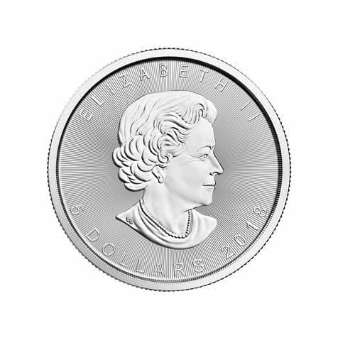 2018 Maple Leaf 1oz .9999 Silver Bullion Coin - Royal Canadian Mint 2